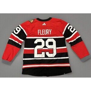 Adidas Chicago Blackhawks Retro Authentic Marc Andre Fleury Jersey XL Size 54